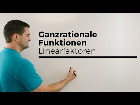 Ganzrationale Funktionen, Linearfaktoren, Funktionsterme, Schreibweisen | Mathe by Daniel Jung