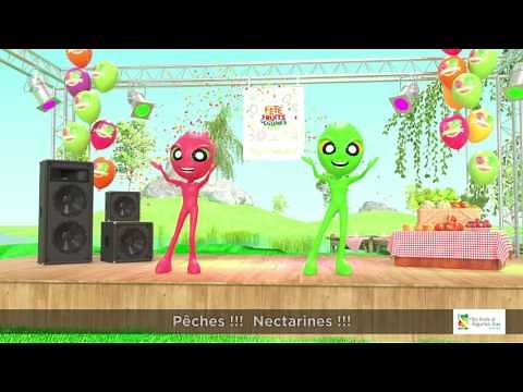 Découvre la chorégraphie de Frutti et Veggi pour La Fête des fruits et légumes frais