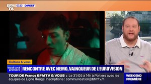Eurovision: BFMTV a rencontré Nemo, vainqueur de l'édition 2024 du concours | BFM People | Facebook