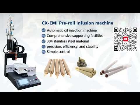 THC Oil Infusion Machine for Pre-rolls | CBD Pre-roll Infusion Machine