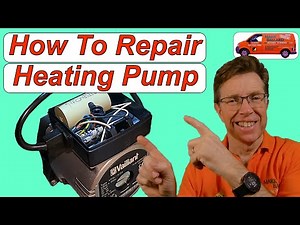 How to Fix Heating Pump, Vaillant F75 Faulty Pump, Replaced the Capacitor in the Pump and its Fixed