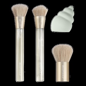 Sea Gems Face Makeup Brush & Sponge Set - EcoTools | Ulta Beauty