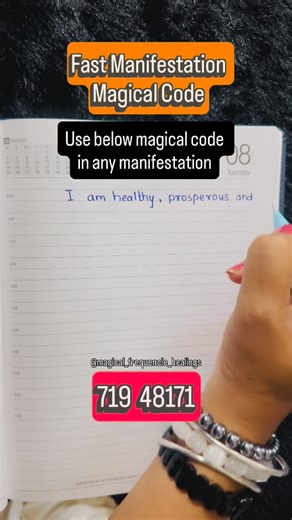 Magical Frequencie Healings on Instagram: "Fast Manifestation Magical Code 🙌✨"