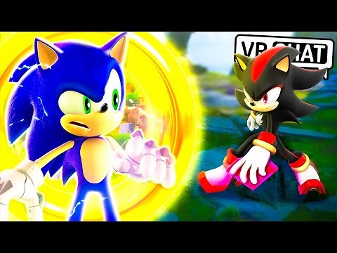 Shadow Meets Prime Sonic! (VR Chat)