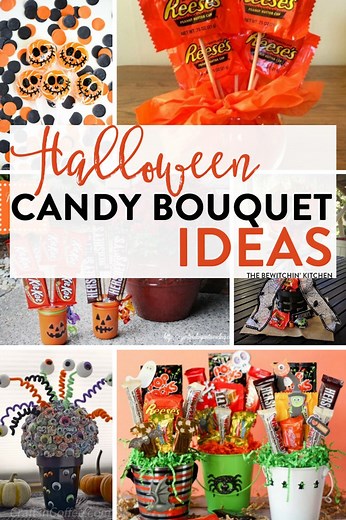 Halloween Candy Bouquet Ideas | The Bewitchin' Kitchen