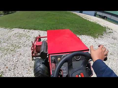 Steiner tractor review and mowing grass