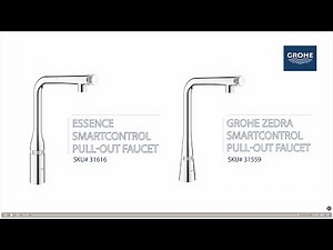 How To Install the GROHE Zedra / Essence SmartControl Kitchen Faucet
