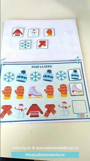 Libro del Invierno: Actividades del invierno infantiles en PDF