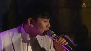 WATCH: 林俊傑 JJ Lin performs his new song, As I Believe, at Jewel Changi Airport's Rain Vortex. | CNA