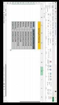 Day 3 done ✅Learning Sort & Filter in Excel because clean & organized data = better analysis