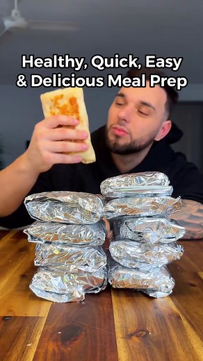 High Protein One Pan Breakfast Burritos Recipe