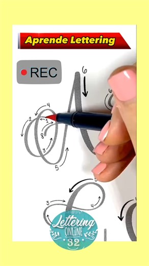 Curso Virtual Básico de Lettering: ¡Inscríbete Hoy y Aprende con Clases en Vivo y Plantillas Descargables! 🎨