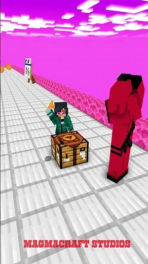 Help Aphmau finish the Squid Game challenge. #minecraft #funnyshorts