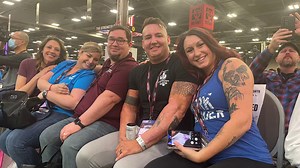 Burn survivor, part-time firefighter gets VIP treatment at Arnold Sports Festival