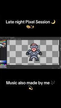 Pixel Art Loop 🎮 | Late Night Session 🌙✨ #shorts #pixelart #pixel #gamedev #animation #loop