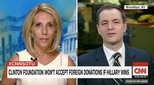Hillary Clinton's campaign manager defends the Clinton Foundation’s decision to not accept foreign money if Clinton wins. http://cnn.it/2bH5tIx | CNN