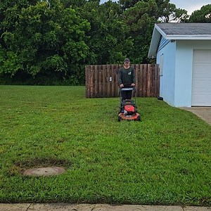 SATISFYING Grass Cut - Bagging WET Grass and REMOVING The Clippings | Lawn Care Free