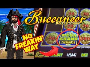 I Landed The MEGA GRAND CHANCE On Dollar Storm Buccaneer Slot Machine And It Was Amazing!