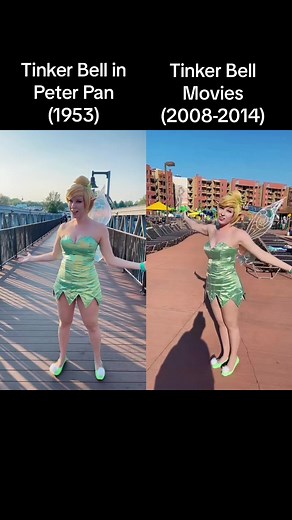 #duet with @Ariel Black Anyone else think that Tinker Bell is completely different in Peter Pan vs. the Tinker Bell movie series? 🤔 Also, don’t take this video too seriously! But I would love to hear your theories! #tinkerbell #tinkerbellcosplay #tinkerbellmovies #peterpan #disneyfairies #disneycosplay #cosplay