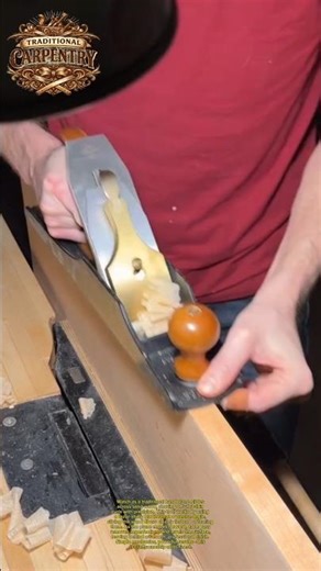 Satisfying Wood Planing with Hand Plane | Smooth Finish ASMR #woodworking #diy #tools