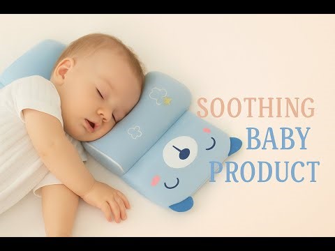 👶 Baby Shaping Head Support Pillow | Comfort & Protection for Newborns 🌙