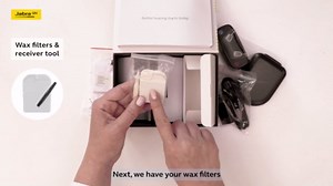 Jabra Enhance Select 50R Clinic-Quality OTC Hearing Aids, Audiology Services Included, Bluetooth Streaming for Calls, Music, Media (iOS/Android), Nearly Invisible & Comfortable, Beige