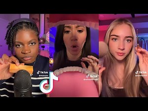 ASMR | TIKTOK Compilation| Part 61 | ASMR for deep sleep