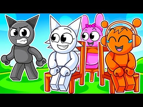 Sprunki Plays MUSICAL CHAIRS In Roblox...