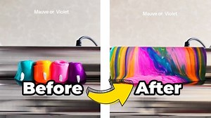 681K views · 9.7K reactions | Color satisfying mixing,mauve or violet【Colorstar699】#satisfying #relaxing #colormixing #guessthecolor #visualart #artist #Colorstar699 | Colorstar699 | Facebook