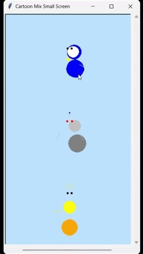 PYTHON BEGGINERS CODE CARTOON DESIGN #coding #python #ai #chatgpt #grok #programming #tricks