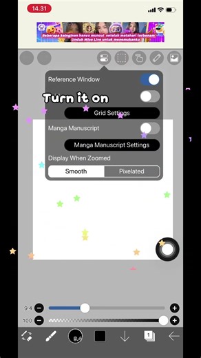How to add reference window in ibis paint!!#art#cute