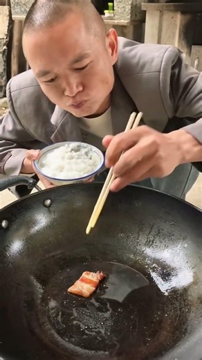 Only ONE piece of meat?! 😂🍖😳 #shorts #funny #food #viral #wow