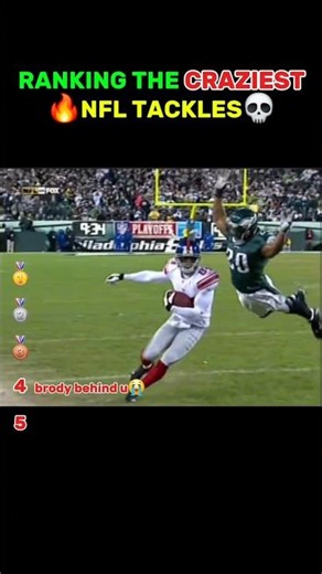 Ranking The Craziest NFL Tackles 😭 | Wait For #1