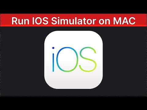 How to Run ios Simulator on Mac Xcode