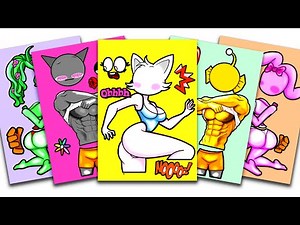 Incredibox Sprunki Sinner Edition SUS Cute Girls MOD | Sticker Book DIY #incrediboxsprunki