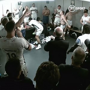8.4K views · 151 reactions | When you win your first game back in the top-flight... Scenes in the away dressing room ☘️☘️☘️ That was a big performance for London Irish  | TNT Sports Rugby | Facebook