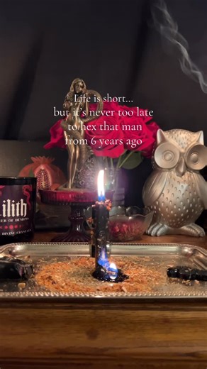 Rosa, The Divine Feminine Witch on Instagram: "And if you need help I got you 💅🏼 🔗—>bio to book a spell Or you can check out the spells I share in my book Embodying Lilith 🌹 🔗—>bio Follow for more @divine.fem.witchery 🐈‍⬛ . . . . . #witchesofinstagram #beginnerwitchtips #spellsthatwork #hexesandcurses #banefulwitch"