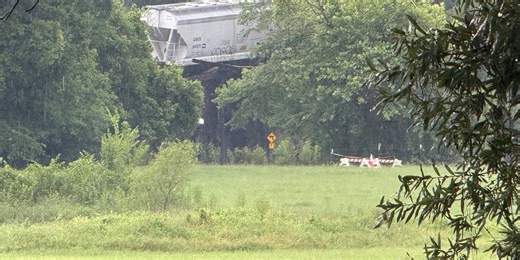 Aldridge Creek bridge collapses during train crossing