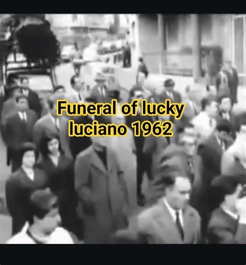 Funeral of Lucky Luciano 1962