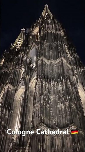 Cologne Cathedral at Night 🇩🇪 | Kölner Dom Germany