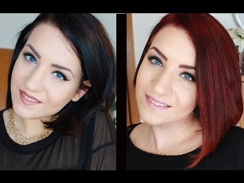Haare-färben: Schwarz zu Rot, Haarmonie11 | rebeccafloeter