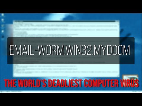 The World's Most Dangerous Computer Virus | MyDoom Demonstration