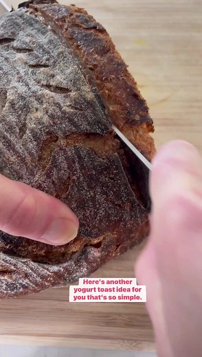 21K views · 274 reactions | Need a super easy breakfast idea? Try this yogurt toast! | Eating Bird Food | Facebook