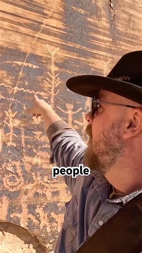 Guessing the meaning of this ancient petroglyph panel. #petroglyphs #losthistory #ancienthistory