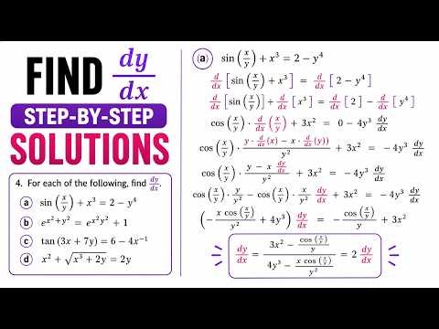 DIFFERENTIAL CALCULUS QUESTIONS | Derivatives, Rules of Differentiation & Applications