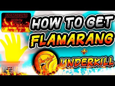 HOW to get the FLAMARANG GLOVE + Underkill Badge in Slap Battles 🔥 - Roblox