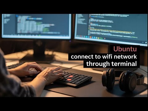 How to Connect to WiFi Using the Terminal in Ubuntu – No GUI Needed!
