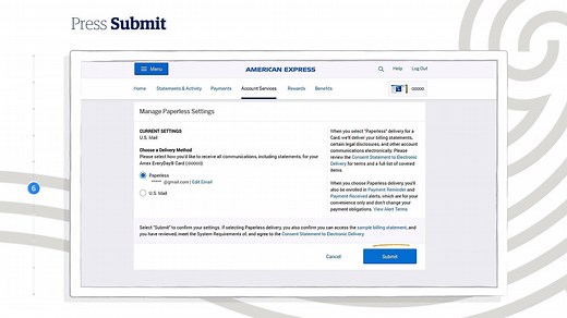 9.6K views · 47 reactions | Do you want to go Paperless and be clutter free? Watch this video to learn how to enroll into paperless and take advantage of the benefits of managing your account online. To go paperless, click here: https://amex.co/gopaperless2 | American Express | Facebook