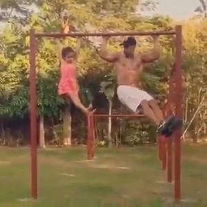 41K views · 2K reactions | Father Daughter Bar Dance! | Fitness Tips & Tricks | Facebook