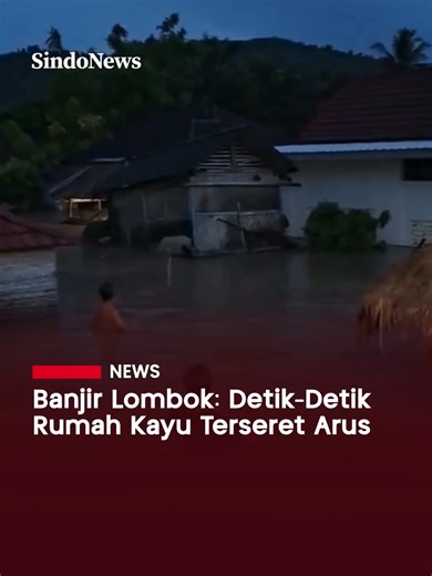 Banjir besar melanda wilayah Lombok Barat dan Lombok Tengah, Nusa Tenggara Barat (NTB), pada Selasa (13/1/2026) malam. Hujan deras yang mengguyur kawasan tersebut sejak sore hari menyebabkan sungai meluap dan merendam permukiman warga. Dalam sebuah video amatir yang beredar di media sosial, terlihat sebuah rumah kosong di Desa Bengkang, Kecamatan Sekotong, Lombok Barat, hanyut terbawa derasnya arus banjir. Air dengan ketinggian sekitar satu meter menyeret bangunan tersebut hingga bergeser dari p